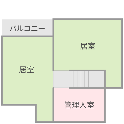 障がい者グループホームこゆり西日野の間取り図1F