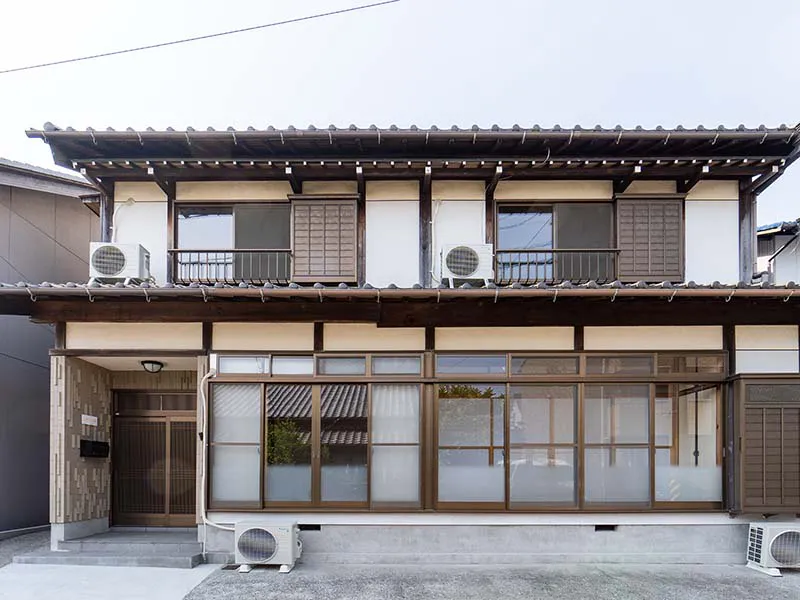 その名の通り、7つの居室があるグループホームだ
